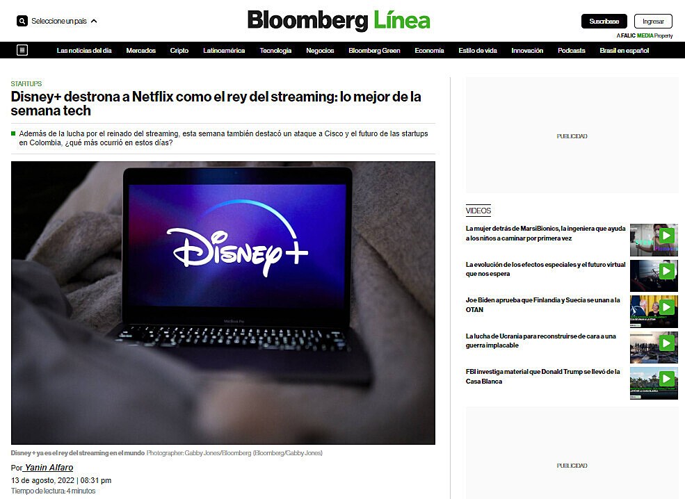 Disney+ destrona a Netflix como el rey del streaming: lo mejor de la semana tech